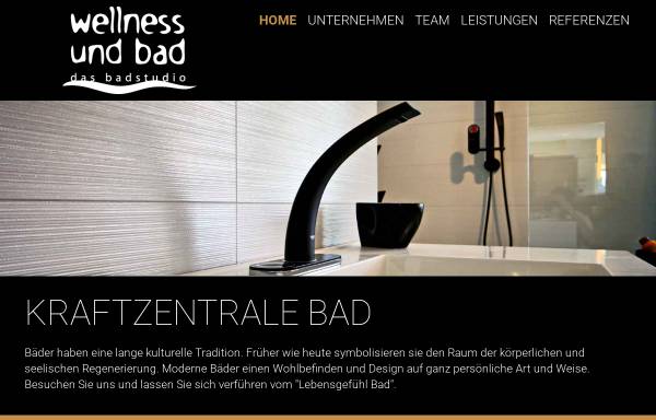 Vorschau von www.wellnessundbad.de, Wellness und Bad GmbH