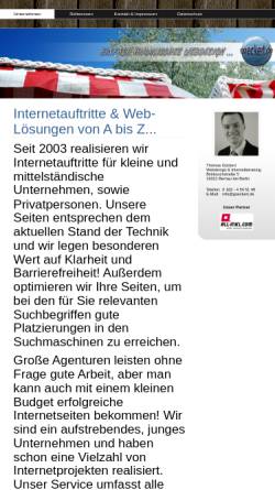 Vorschau der mobilen Webseite www.goeckert.de, Thomas Göckert - Webdesign und PC-Hilfe