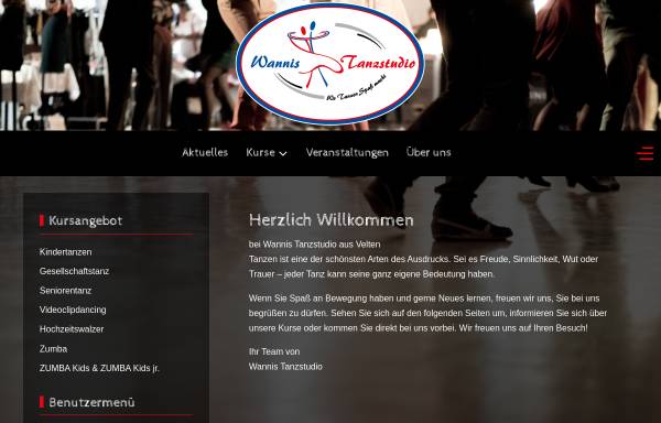 Vorschau von www.wannistanzstudio.de, Wannis Tanzstudio