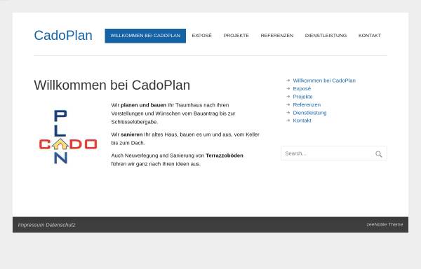 Vorschau von www.cadoplan.de, Cado-Plan GmbH
