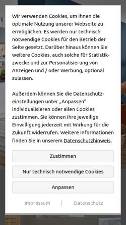Vorschau der mobilen Webseite www.fliesencenter-huetteroth.de, Fliesen- und Kaminstudio Hütteroth