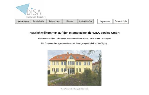 Vorschau von www.disa-gmbh.de, Disa GmbH