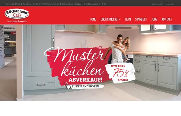 Vorschau von www.kuechenland-c-b.de, Küchenland