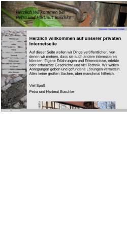 Vorschau der mobilen Webseite www.buschke.net, Hartmut Buschke