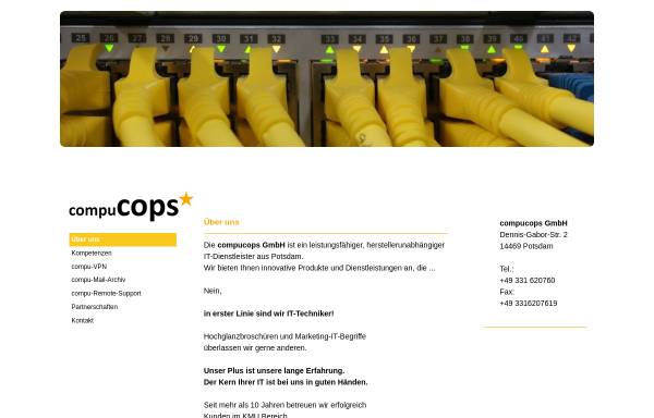 Vorschau von www.compucops.de, Compucops GmbH