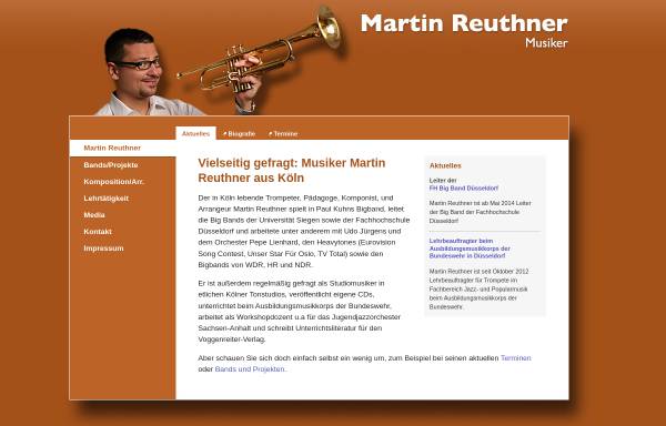 Vorschau von www.xn--trompetenlehrer-kln-66b.de, Reuthner, Martin