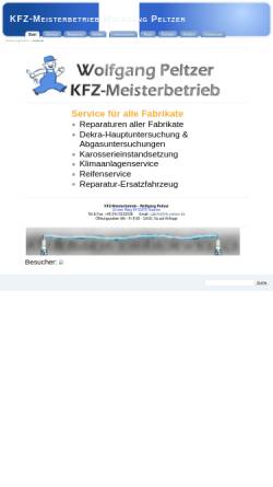 Vorschau der mobilen Webseite www.kfz-peltzer.de, KFZ-Meisterbetrieb Wolfgang Peltzer