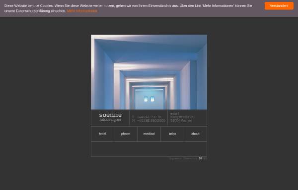 Vorschau von www.soenne.de, Soenne Fotodesign