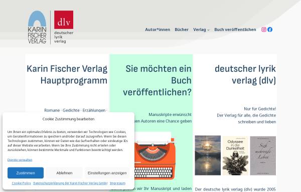 Vorschau von www.karin-fischer-verlag.de, Karin Fischer Verlag GmbH