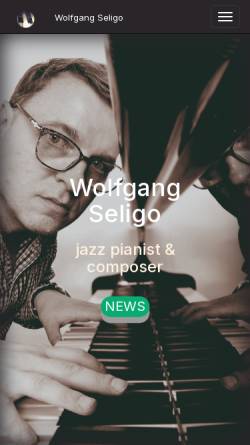 Vorschau der mobilen Webseite wolfgangseligo.com, Seligo, Wolfgang