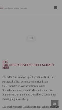 Vorschau der mobilen Webseite www.stuempges.de, Stümpges & Partner GbR
