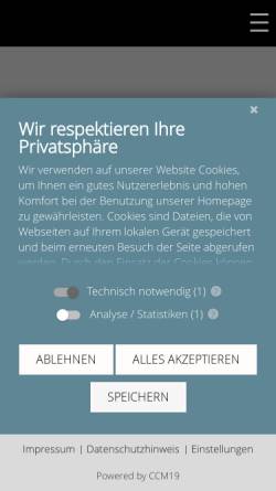 Vorschau der mobilen Webseite www.dortmundküchen.de, Branz Haus & Küche