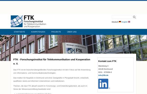 FTK GmbH - Medien- und Telekommunikationsberatung und -service
