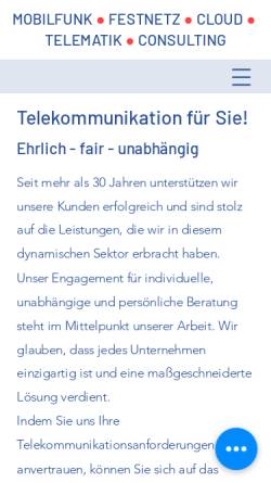 Vorschau der mobilen Webseite www.schrader-trojan.de, Schrader & Trojan GmbH & Co. KG