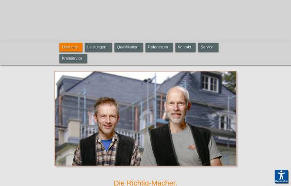 Vorschau von www.koerner-koerner.de, Körner und Körner Bedachungsgesellschaft