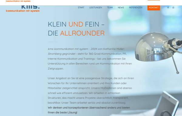 Vorschau von www.kms-bonn.de, KMS - Kommunikation mit System