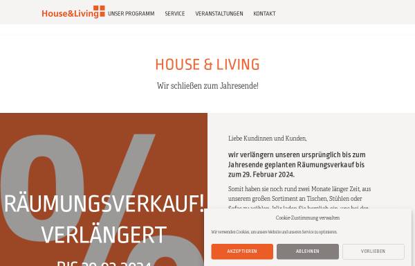 Vorschau von www.house-living.com, House & Living