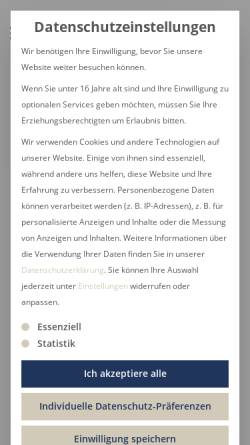 Vorschau der mobilen Webseite www.dr-klassen.de, Dr. Klassen und Partner
