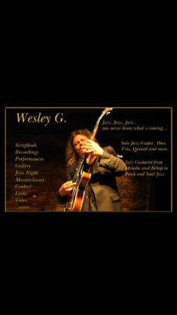 Vorschau der mobilen Webseite www.wesleyg.com, Wesley G.