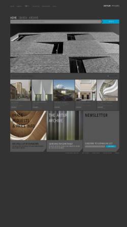 Vorschau der mobilen Webseite www.arturimages.com, Artur Architekturbilder Agentur GmbH