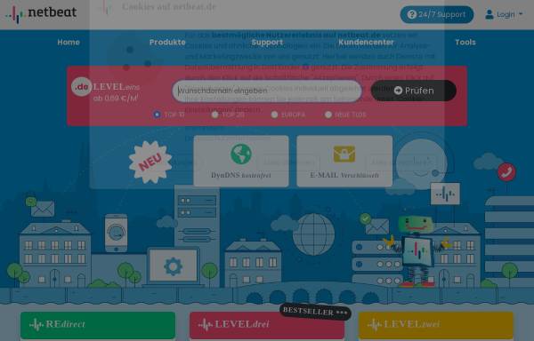Vorschau von www.netbeat.de, NetBeat GmbH