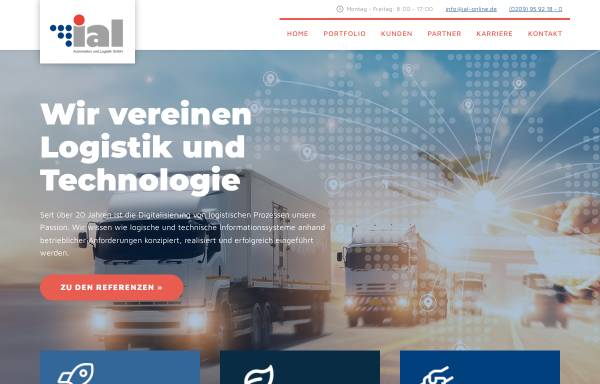 Vorschau von www.ial-gmbh.de, IAL Automation und Logistik GmbH