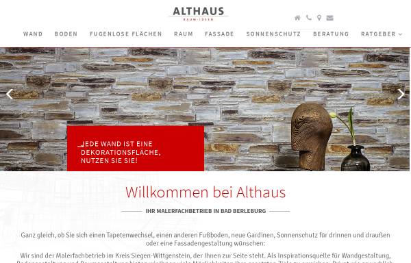 Vorschau von www.althaus-online.de, Althaus GmbH