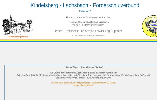 Vorschau von www.lachsbach-schule.de, Lachsbach Schule