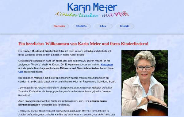 Vorschau von www.karinmeier.de, Karin Meier