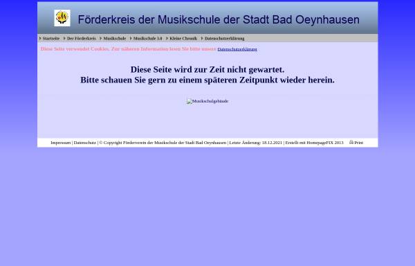 Vorschau von www.ms-badoeynhausen.de, Musikschule der Stadt Bad Oeynhausen