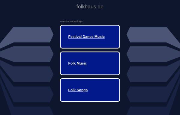 Vorschau von www.folkhaus.de, Folkhaus.de