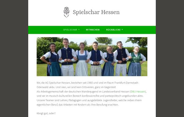 Vorschau von www.spielschar-hessen.de, Spielschar Hessen