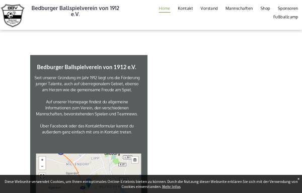 Vorschau von www.bbv-jugend.de, Bedburger Ballspielverein von 1912 e.V. Jugendabteilung