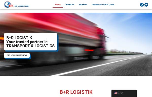 Vorschau von www.br-logistik.de, B & R Logistik GmbH