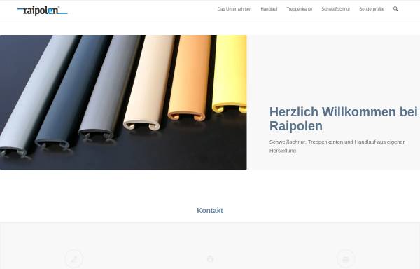 Vorschau von raipolen.de, Raipolen Profilwerk GmbH und Co. KG