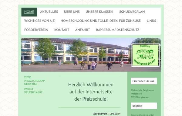 Vorschau von www.pfalzschule.de, Pfalzschule Bergkamen
