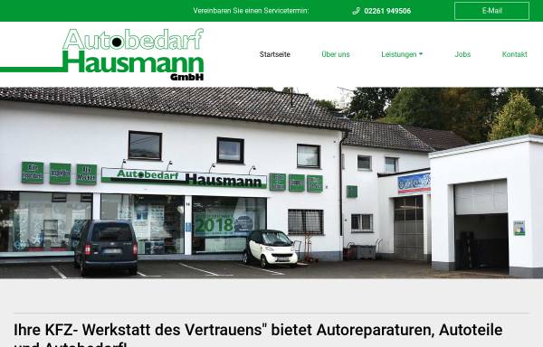 Vorschau von www.autobedarf-hausmann.de, Autobedarf Hausmann GmbH