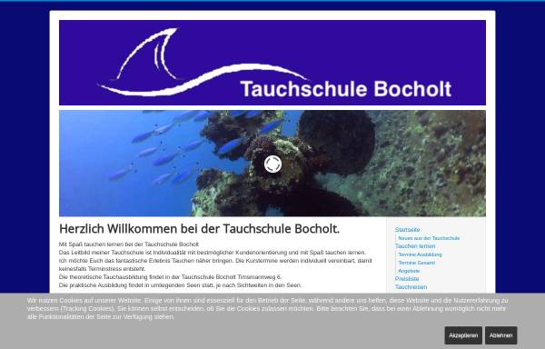 Vorschau von www.tauchschule-bocholt.com, Just Dive - Tauchen in Bocholt