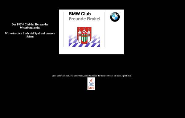 Vorschau von www.bmw-brakel.de, BMW Freunde Brakel e.V.