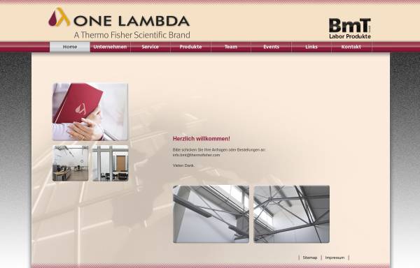 Vorschau von www.bmt.de, BmT GmbH Laborprodukte für Transplantationsimmunologie