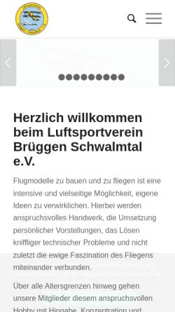 Vorschau der mobilen Webseite lsv-brueggen.de, LSV Brüggen-Schwalmtal e.V.