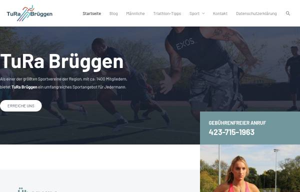 Vorschau von www.tura-brueggen.de, TuRa Brüggen - Leichtathletikabteilung