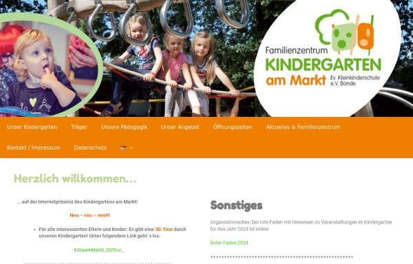 Vorschau von www.kindergarten-am-markt.de, Kindergarten am Markt