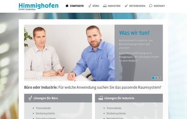 Vorschau von www.himmighofen-gmbh.de, Himmighofen GmbH