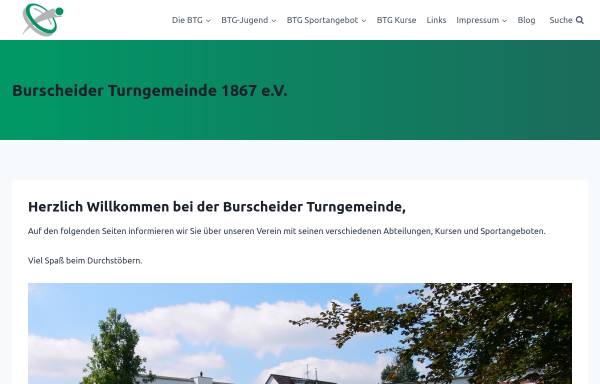 Vorschau von www.burscheidertg.de, Burscheider Turn-Gemeinde