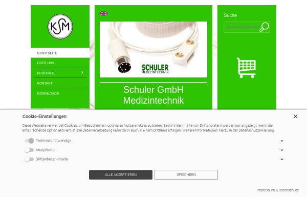 Vorschau von www.schulermed.de, Klaus Schuler GmbH