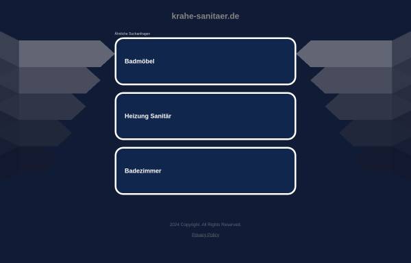 Vorschau von www.krahe-sanitaer.de, Krahe GmbH