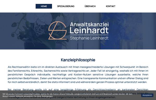 Vorschau von www.leinhardt.ch, Leinhardt Diagnostics