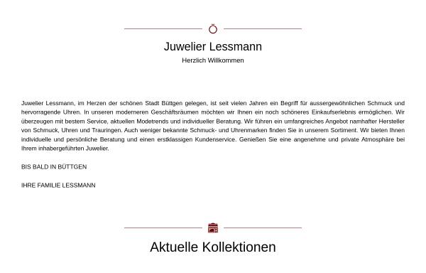 Vorschau von www.juwelier-lessmann.de, Juwelier und Goldschmiede Helmut Lessmann