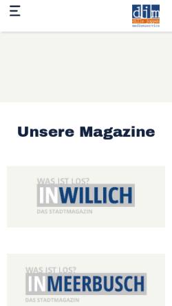 Vorschau der mobilen Webseite watislos-kaarst.de, Wat is los? Kaarster Stadtjournal